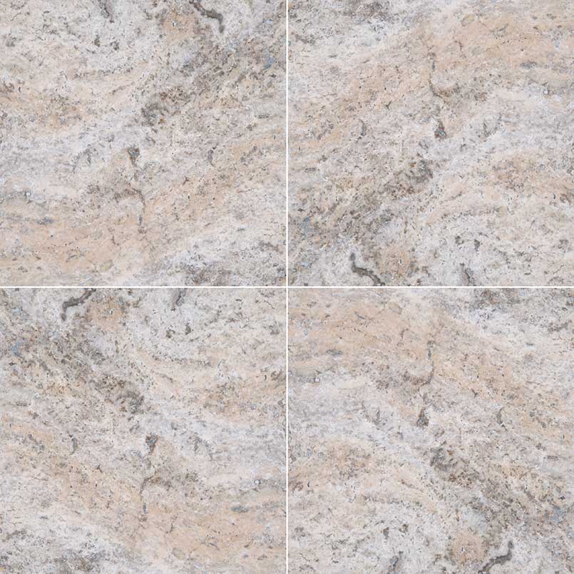 Silver Travertine MSI Field Tiles 18" X 18" MSI - Zicana Boutique - 1