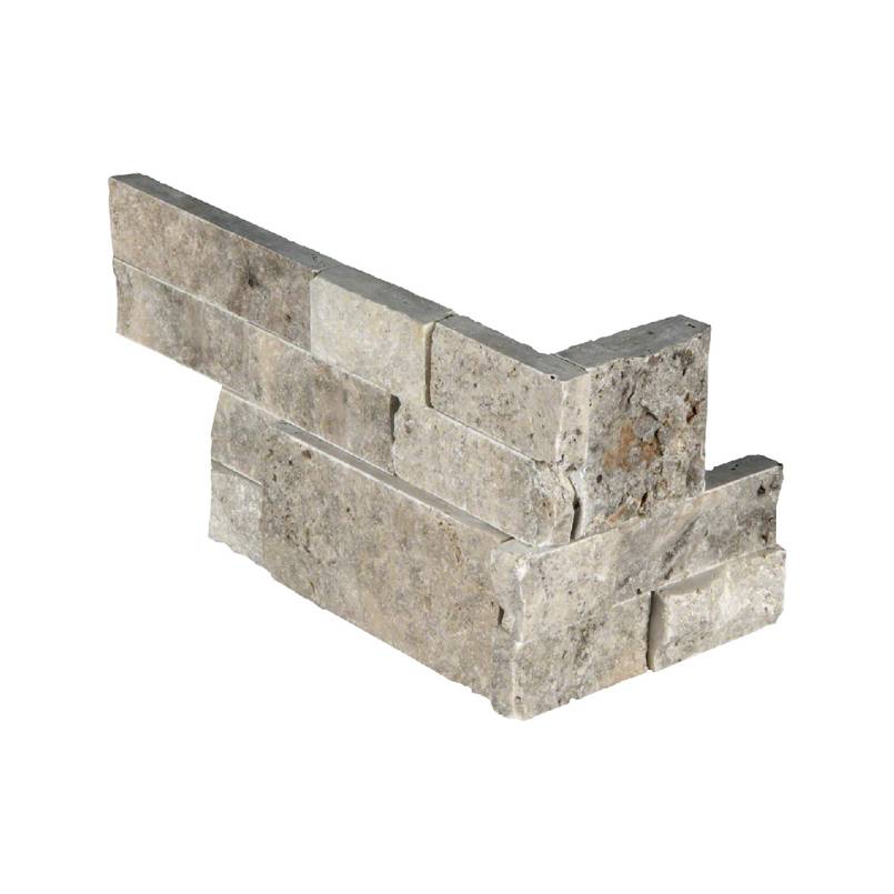 Silver Travertine MSI Field Tiles 6" X 18" Corner MSI - Zicana Boutique - 5