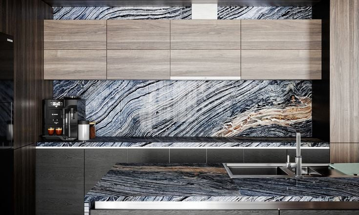 Silver Wave Marble Zicana Boutique - Zicana Boutique - 6