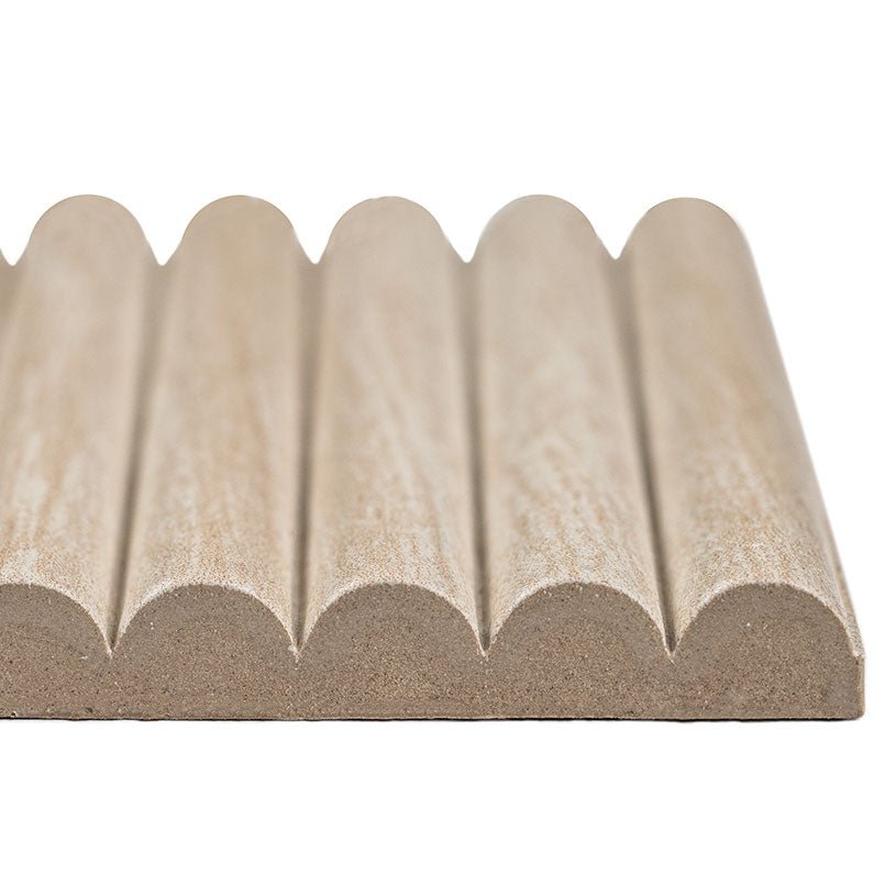 Sinfonia Piano Abedul Porcelain MSI Field Tiles 4.5" X 9" Fluted Pattern MSI - Zicana Boutique - 3