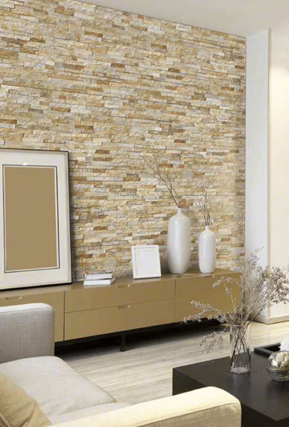 Sparkling Autumn Hardscape Quartzite MSI Mosaic Tiles 6" X 18" Corner MSI - Zicana Boutique - 2