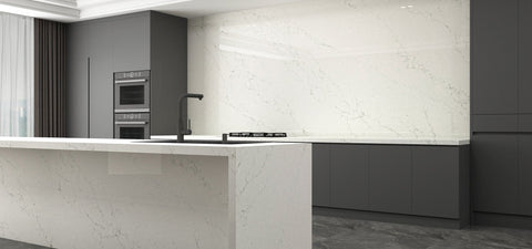 Statuario Mocha Variant Quartz Variant- Zicana Boutique -4