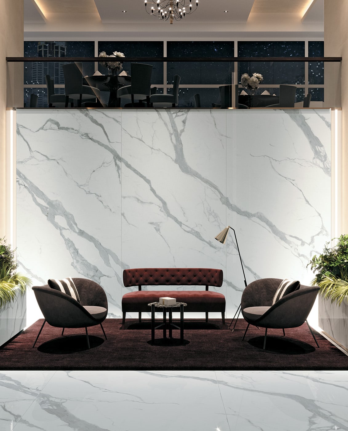 Statuario Natura Vein Infinity Infinity - Zicana Boutique - 3