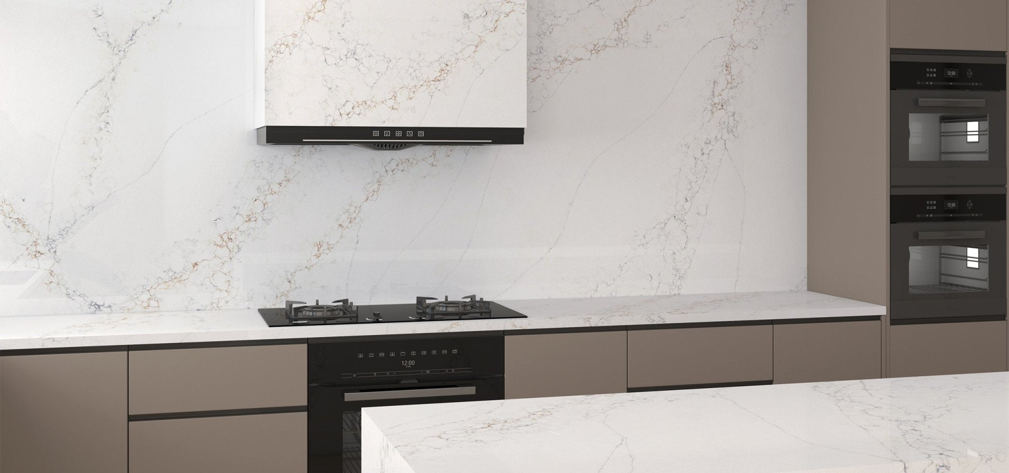 Statuario Rustica Variant Quartz Variant- Zicana Boutique -4