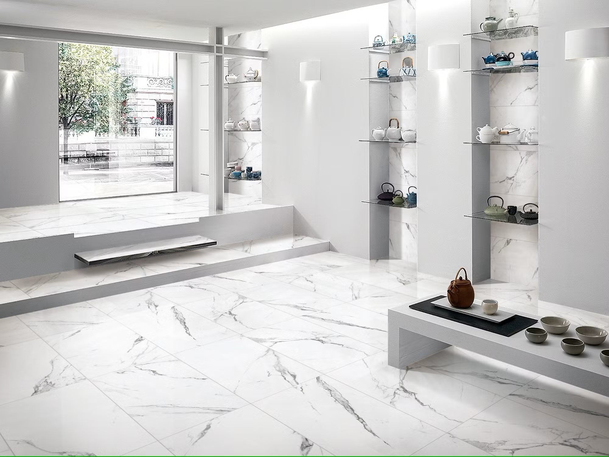 Statuario Versilia Raphael Porcelain Raphael Porcelain - Zicana Boutique - 2