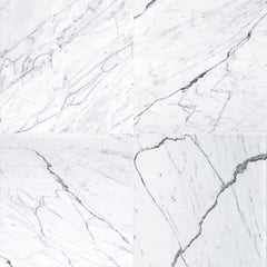 Statuary Extra Honed Marble Field Tile 18''x18''x3/8'' Zicana Boutique - Zicana Boutique - 1