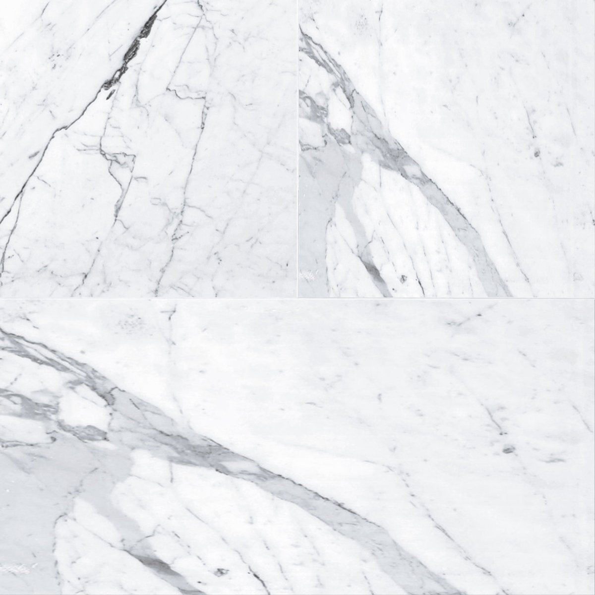 Statuary Extra Honed Marble Field Tile 18''x36''x3/8'' Zicana Boutique - Zicana Boutique - 1