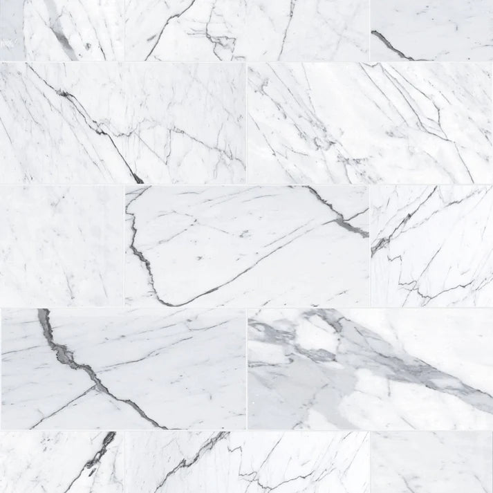Statuary Extra Marble Field Tile 6''x12'' Zicana Boutique - Zicana Boutique - 2