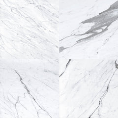 Statuary Extra Polished Marble Field Tile 18''x18''x3/8'' Zicana Boutique - Zicana Boutique - 1