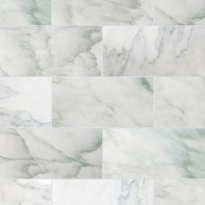 Statuary Jade Marble Field Tile 6''x12'' Zicana Boutique - Zicana Boutique - 1