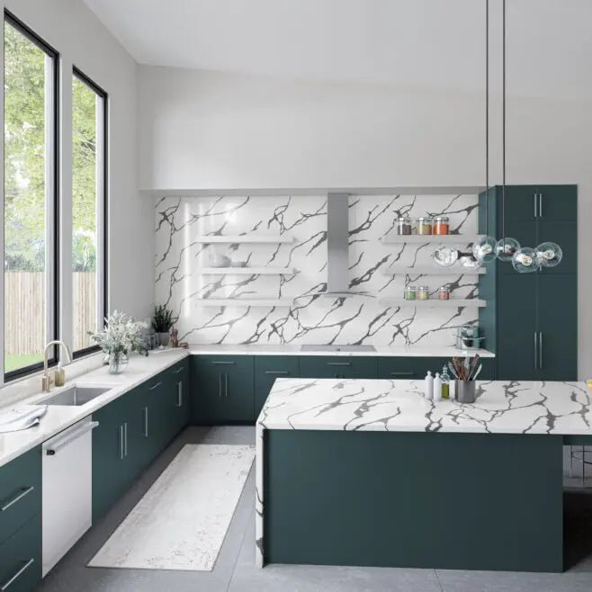 Stella Black PentalQuartz Architectural Surfaces - Zicana Boutique - 4
