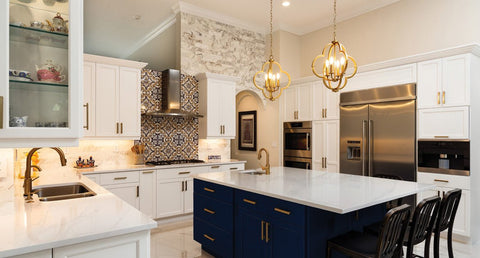 Stella Gold PentalQuartz Architectural Surfaces - Zicana Boutique - 2