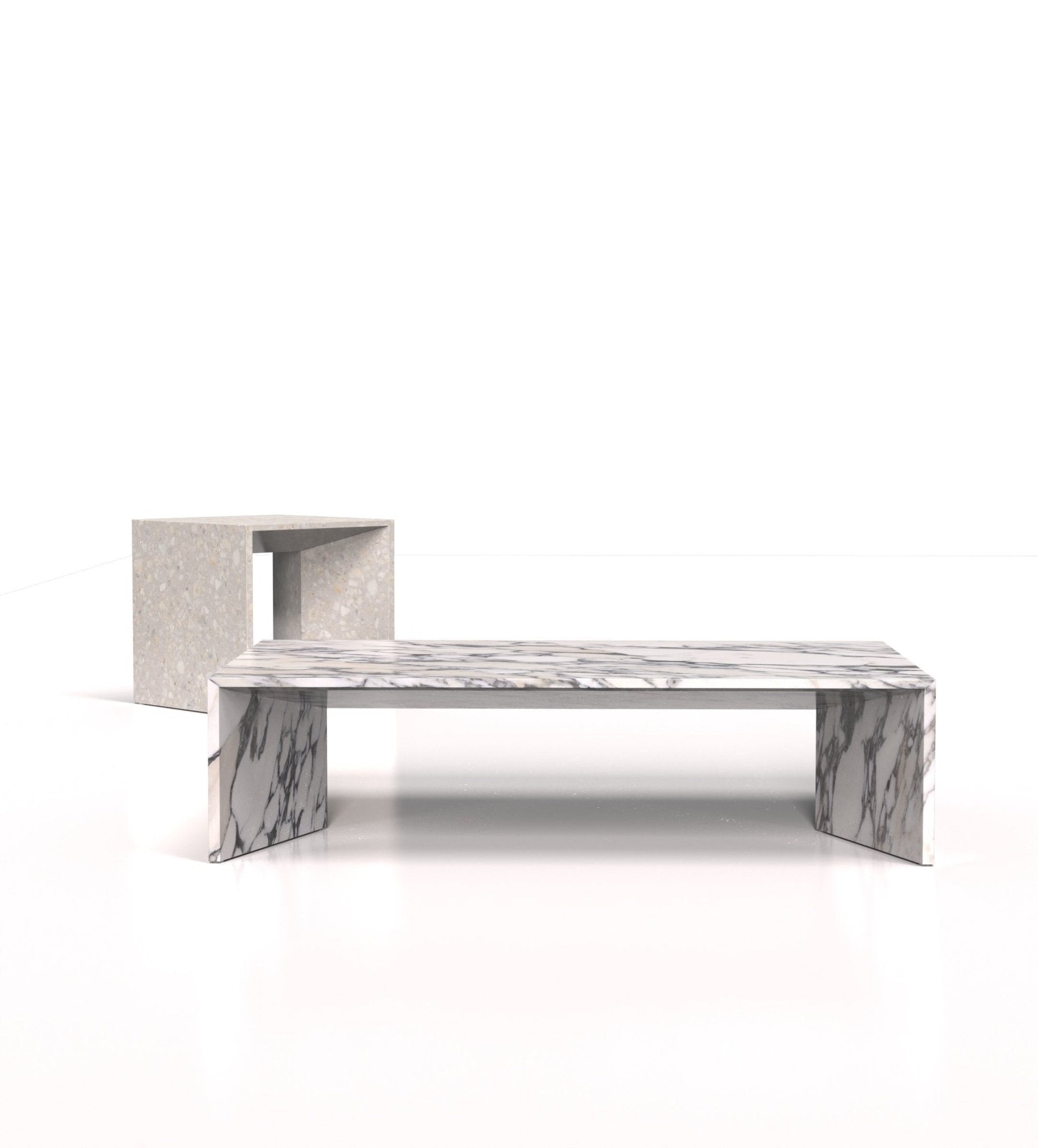 Stratos Coffee Table Marble Couture - Zicana Boutique - 5