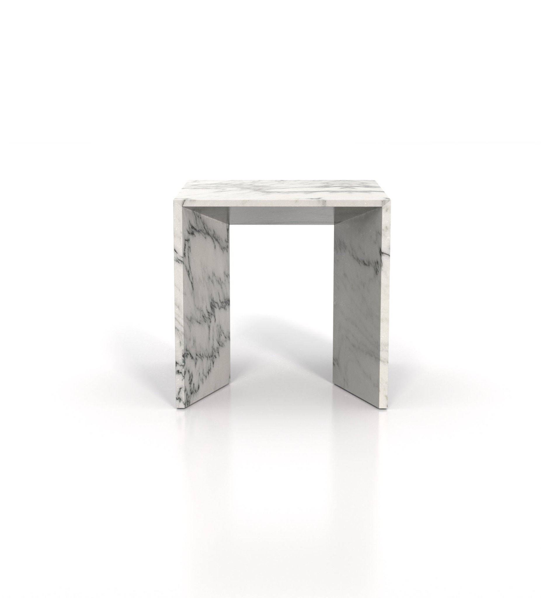 Stratos Side Table Marble Couture - Zicana Boutique - 2
