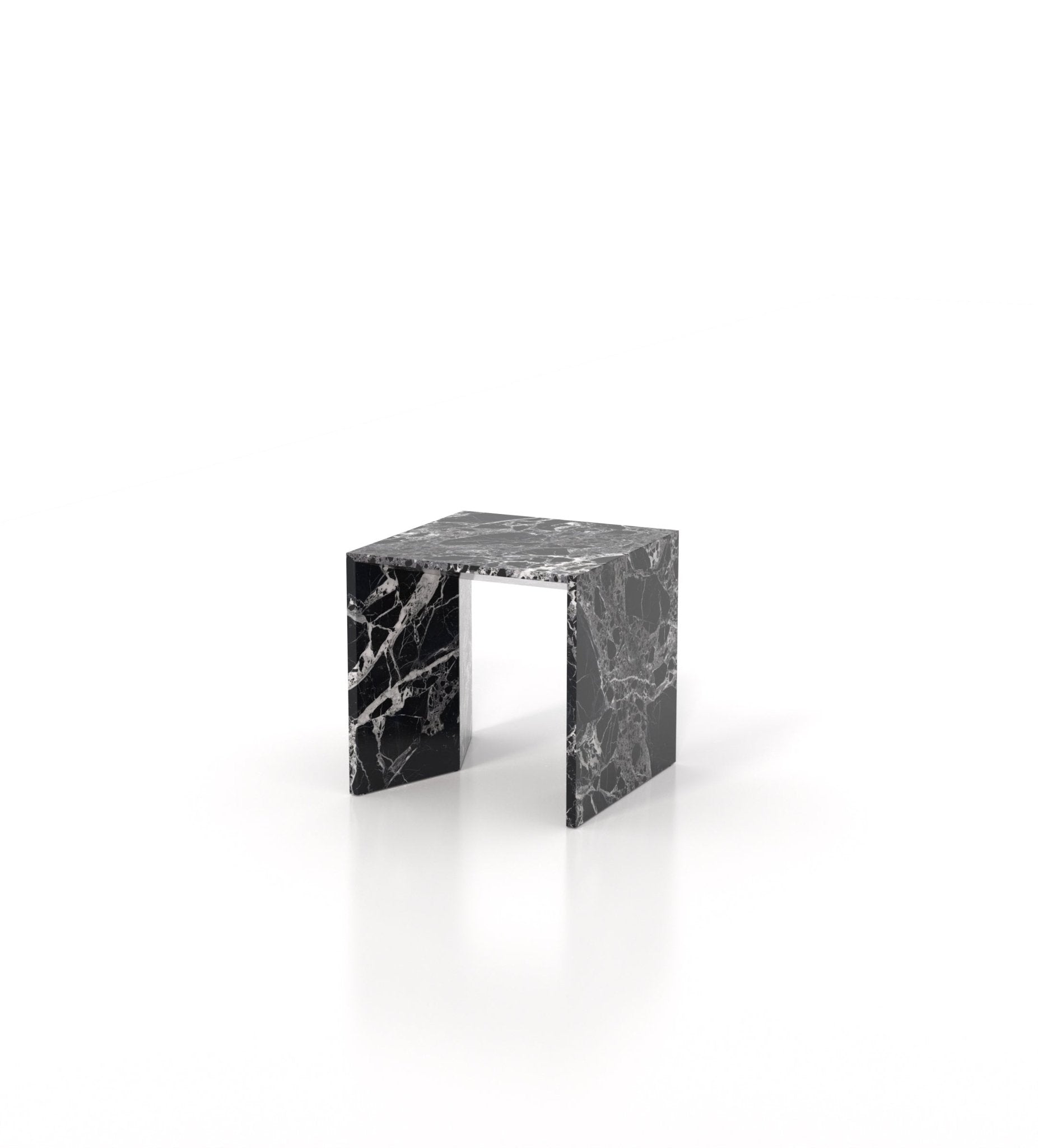 Stratos Side Table Marble Couture - Zicana Boutique - 7