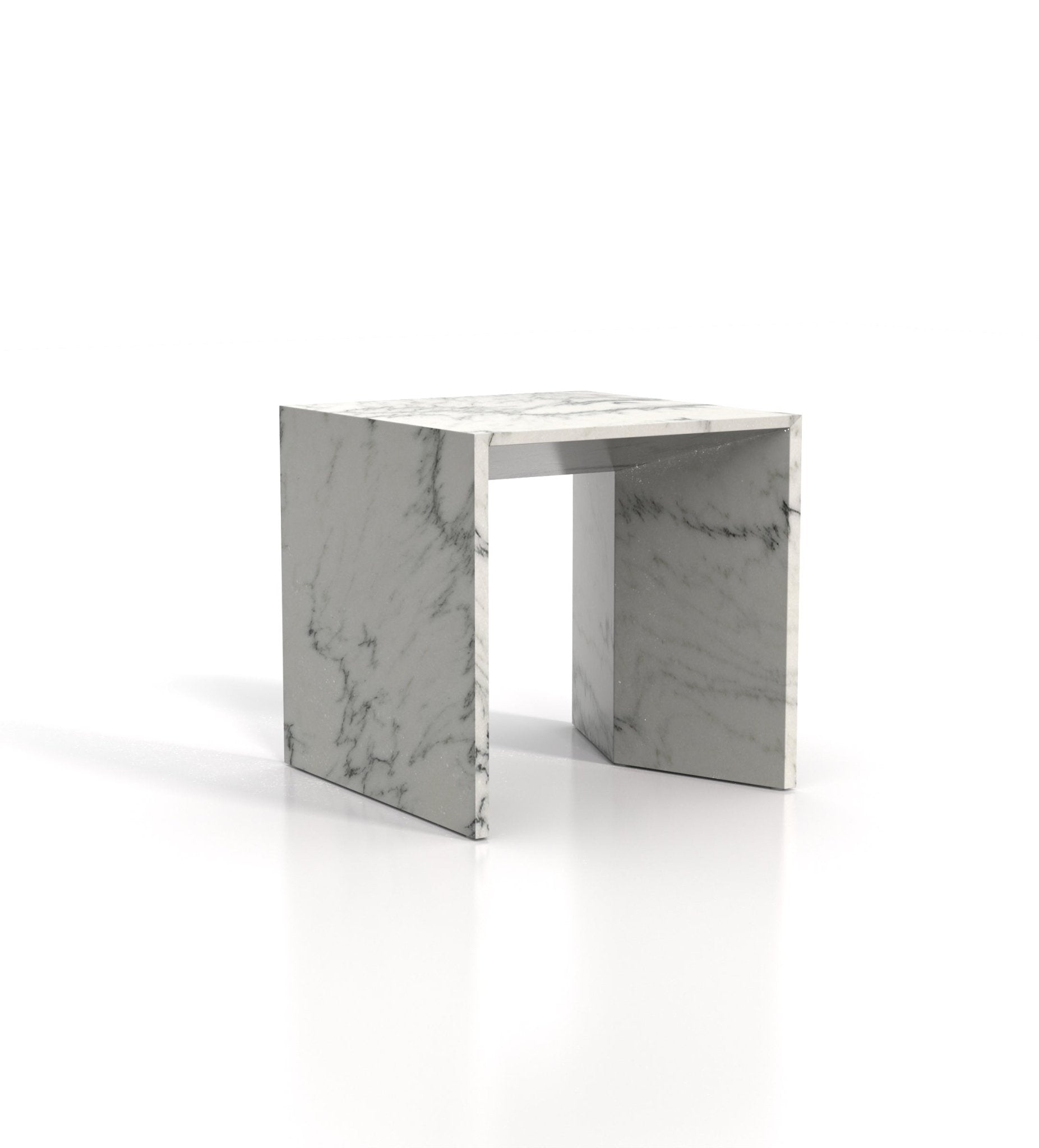 Stratos Side Table Marble Couture - Zicana Boutique - 4