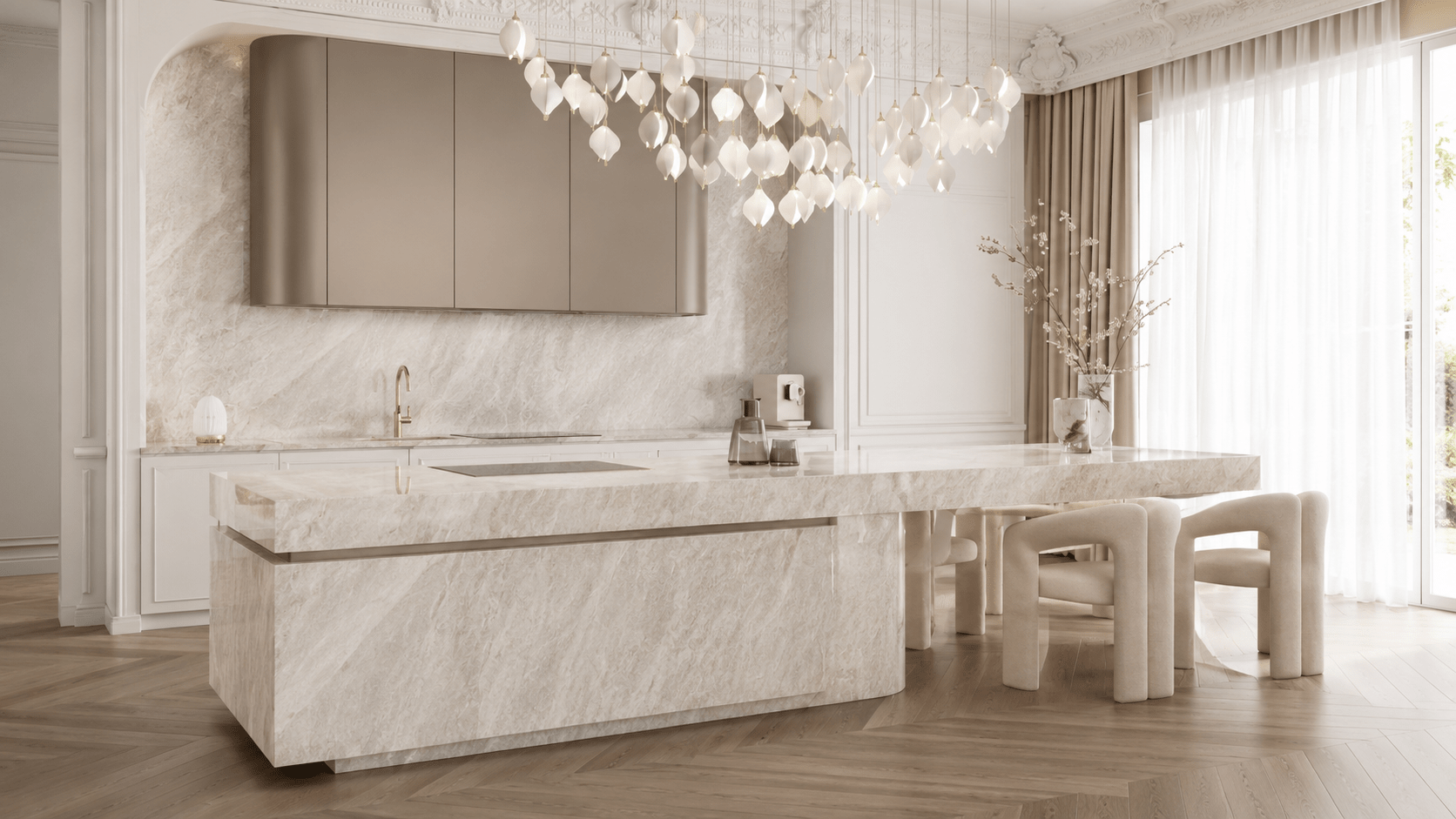 Taj Mahal Quartzite Zicana Boutique- Zicana Boutique -7