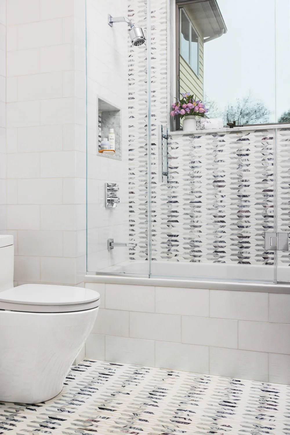 Tappeti Lilac Mosaic Artistic Tile - Zicana Boutique - 3