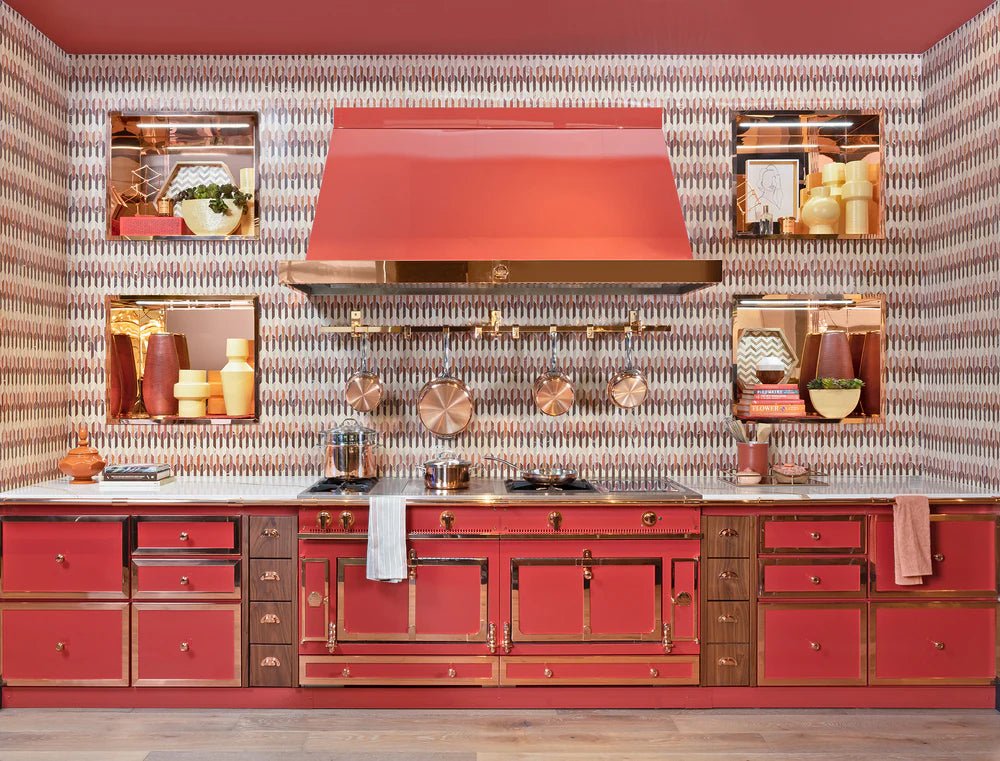 Tappeti Red Blend Mosaic Artistic Tile - Zicana Boutique - 4