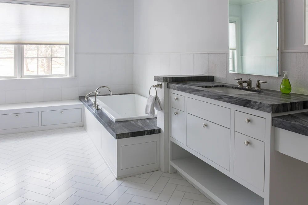 Textura Thassos Marble Tile Zicana Boutique - Zicana Boutique - 2