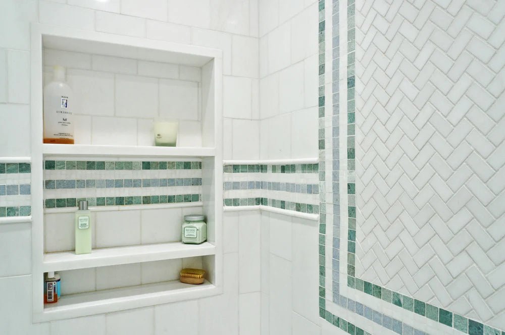 Thassos A1 Select Marble Field Tile 6" x 12" Zicana Boutique - Zicana Boutique - 4