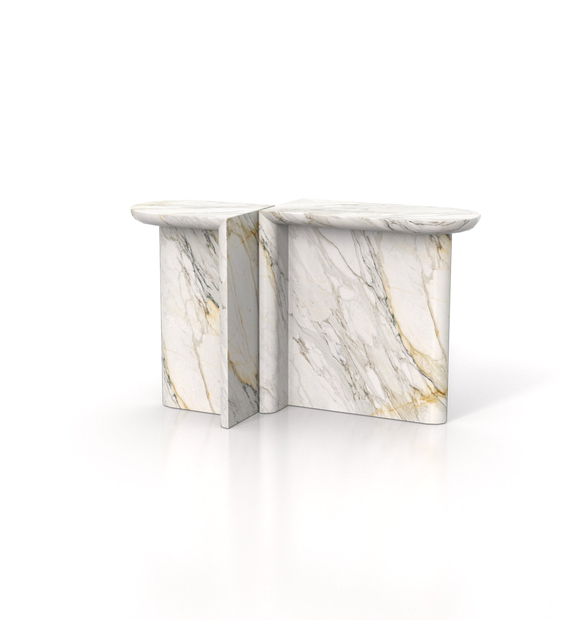 The Achilles Console Table Marble Couture - Zicana Boutique - 13