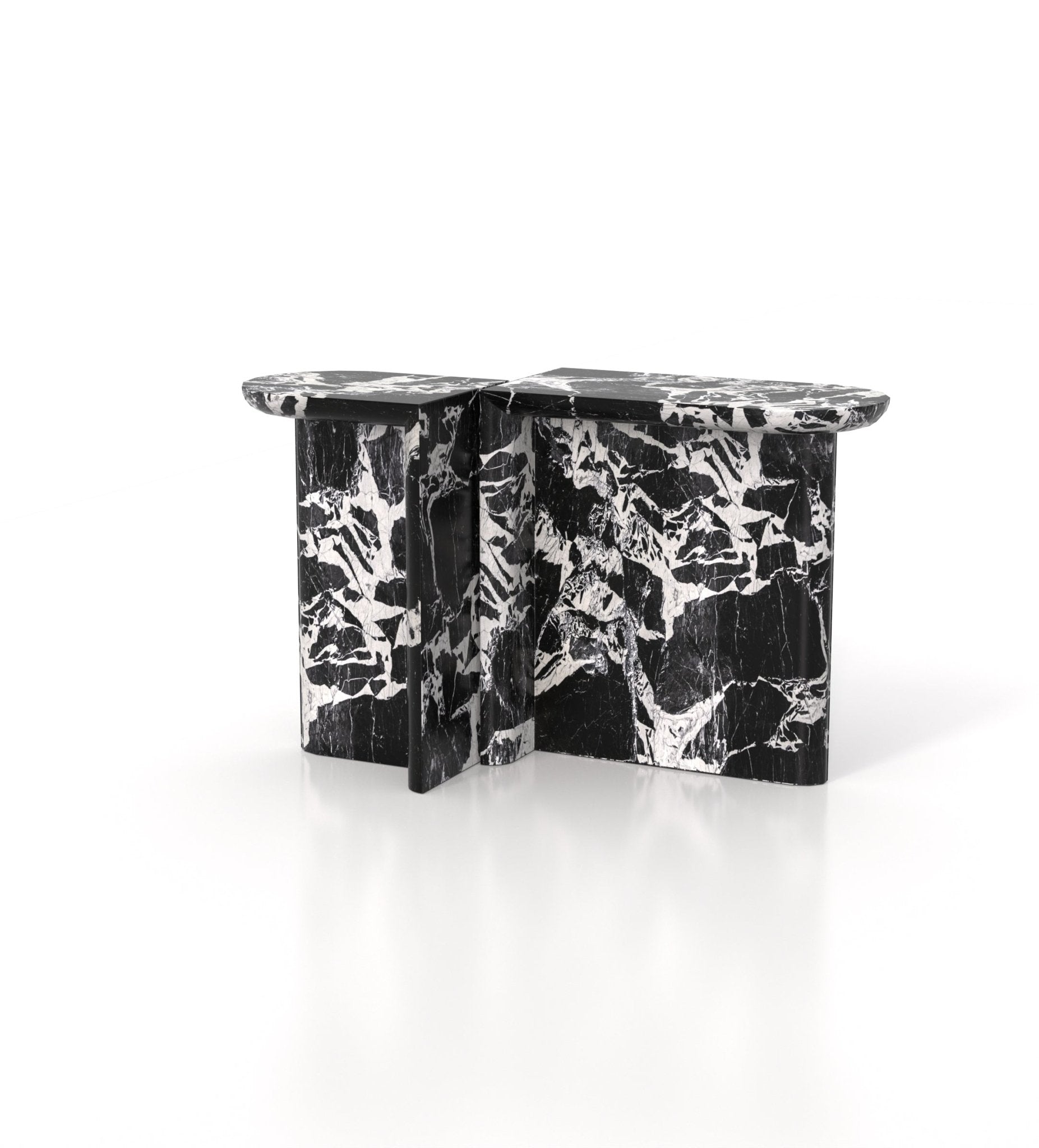 The Achilles Console Table Marble Couture - Zicana Boutique - 16