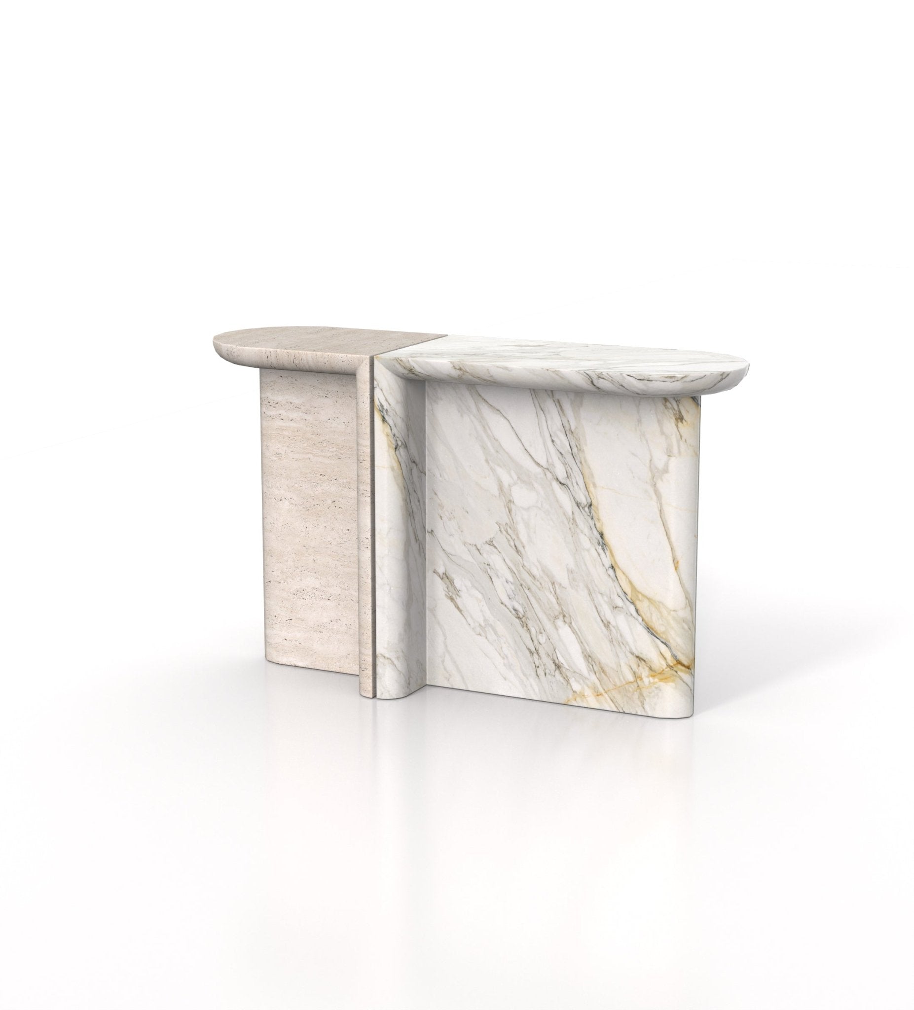 The Achilles Console Table Marble Couture - Zicana Boutique - 8