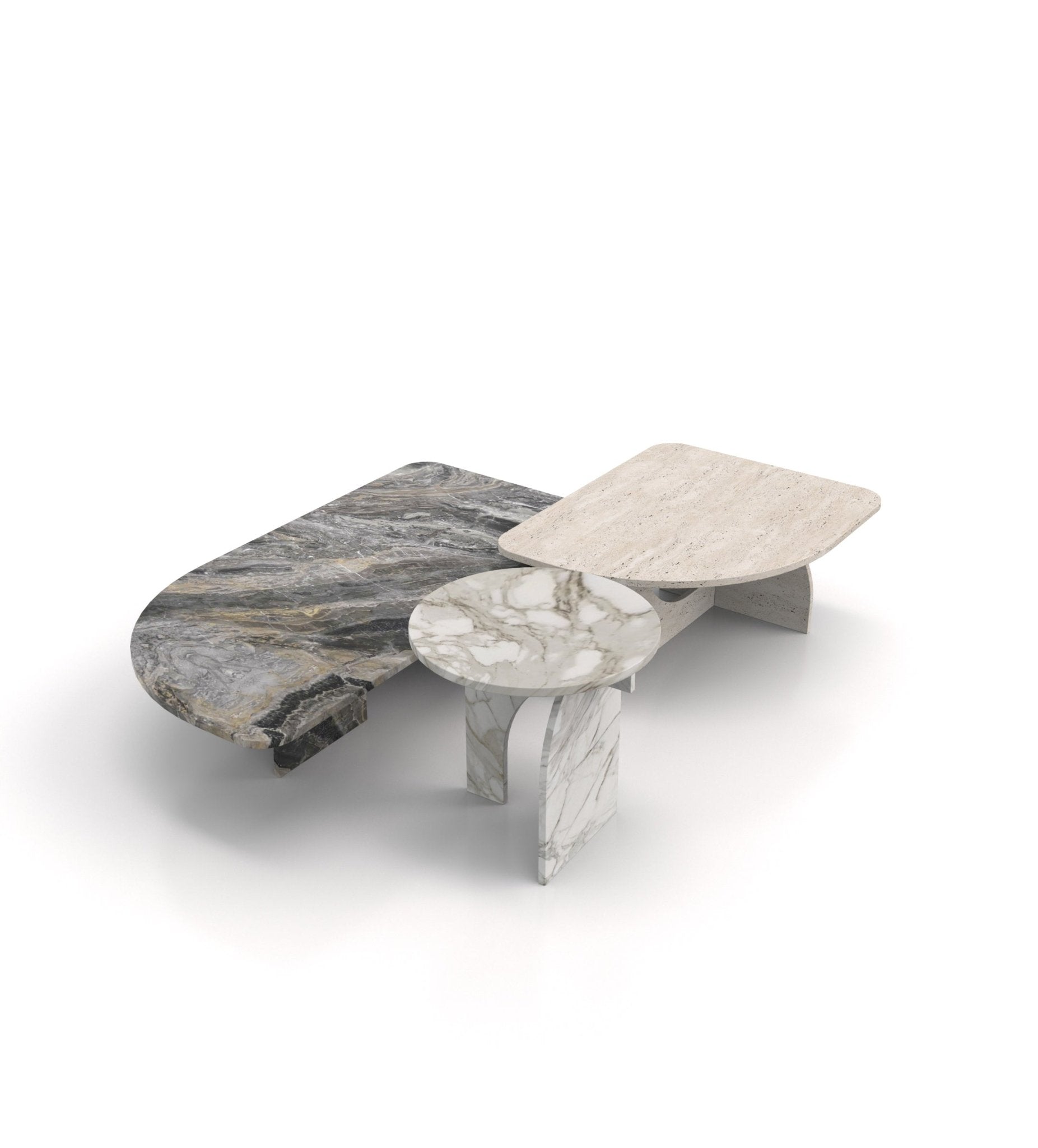 The Argo Coffee Tables Marble Couture - Zicana Boutique - 7