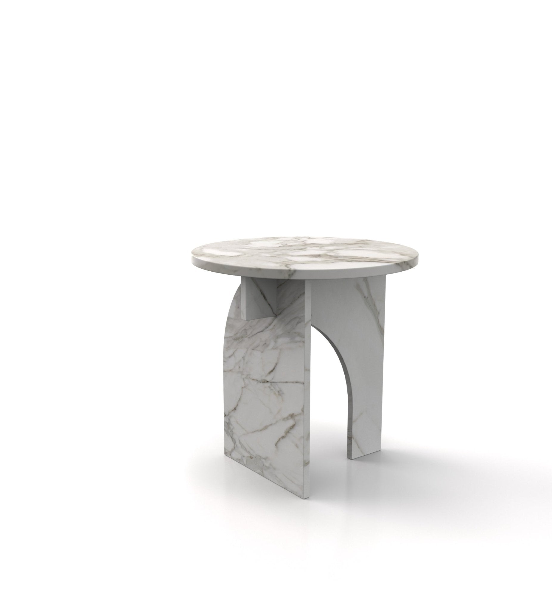 The Argo Side Table Marble Couture - Zicana Boutique - 4