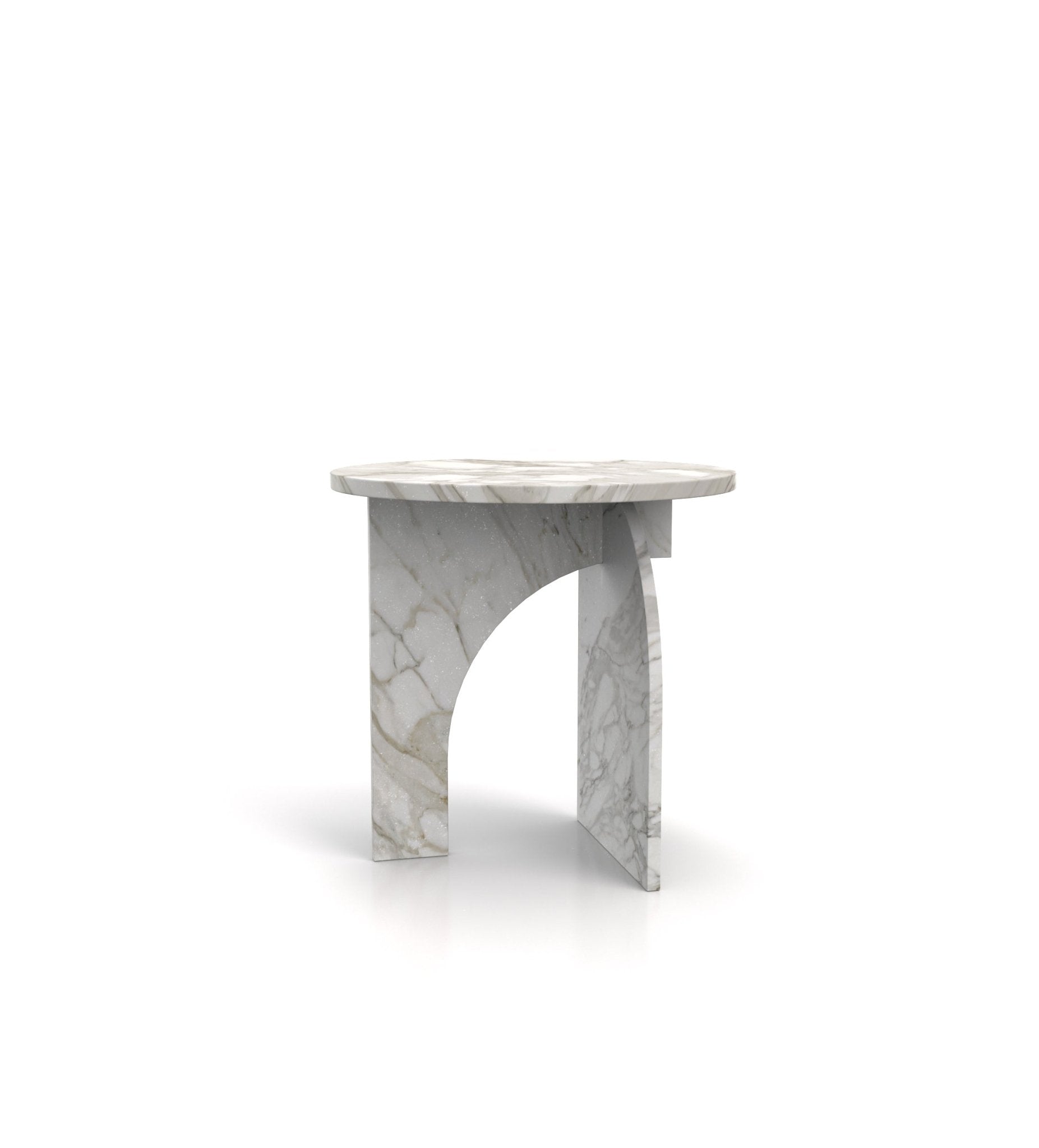 The Argo Side Table Marble Couture - Zicana Boutique - 5