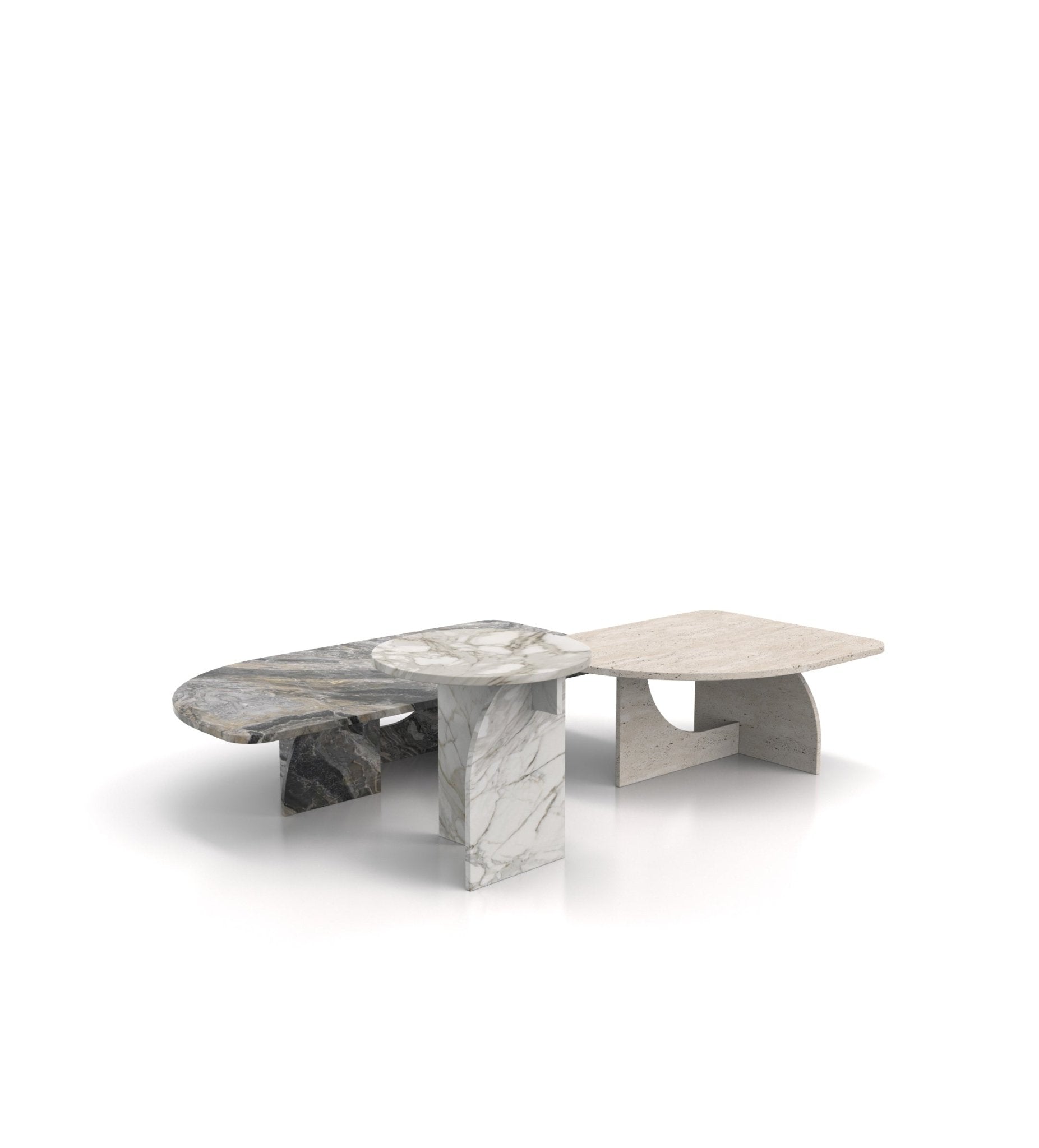 The Argo Side Table Marble Couture - Zicana Boutique - 8