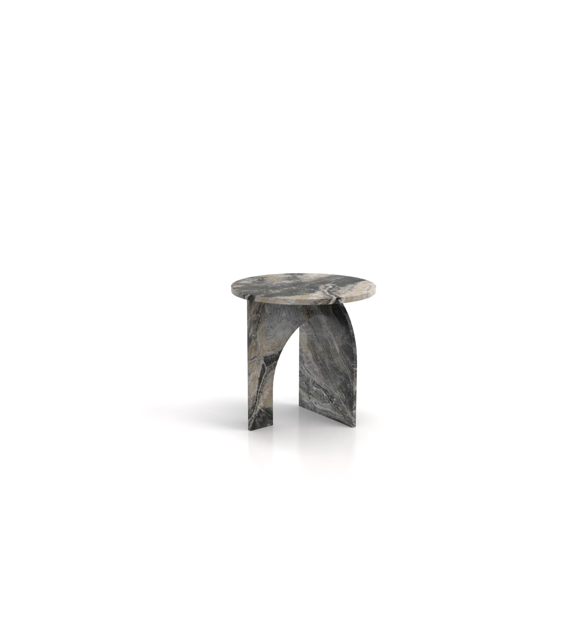 The Argo Side Table Marble Couture - Zicana Boutique - 15