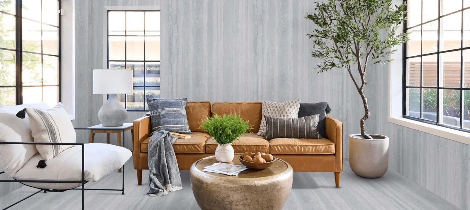 Travertino Grey Raphael Porcelain Raphael Porcelain - Zicana Boutique - 2