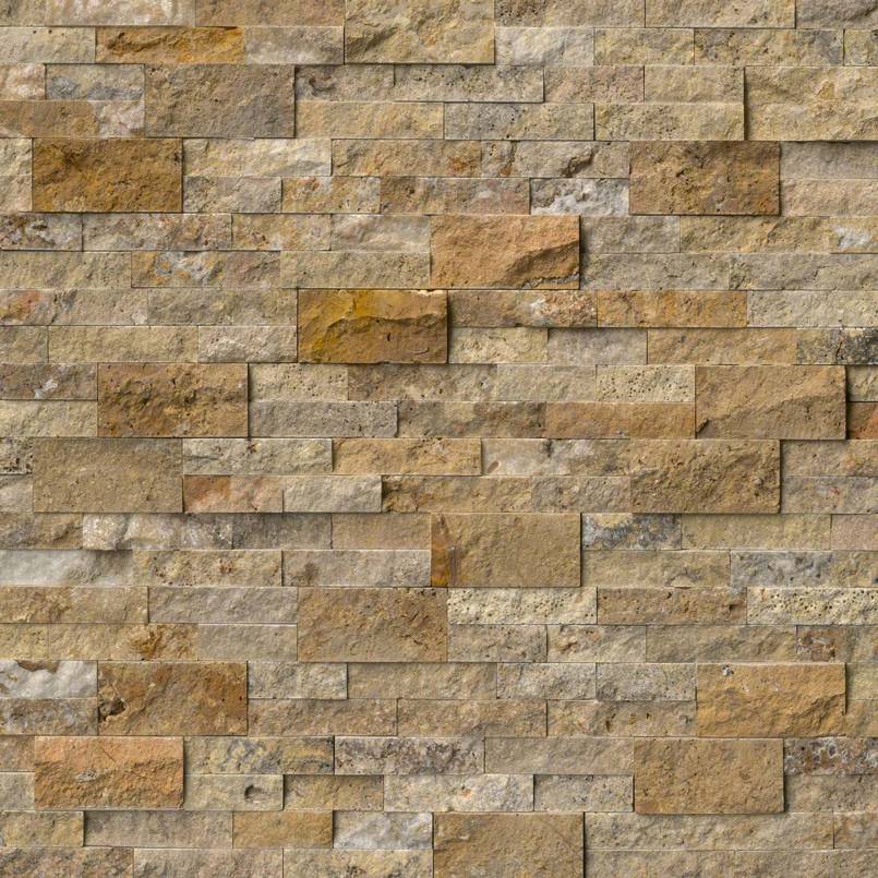 Tuscany Scabas Travertine MSI Field Tiles 6" X 24" Stacked Pattern MSI - Zicana Boutique - 1