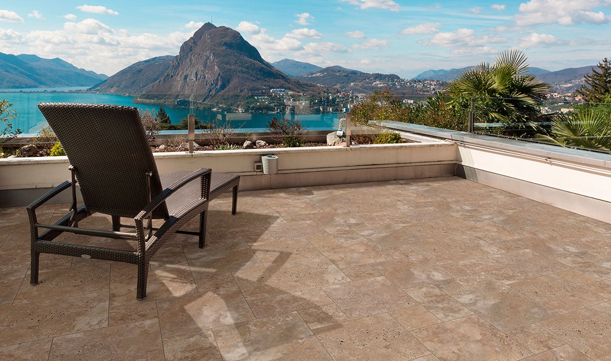 Tuscany Walnut Travertine MSI Pavers 48" X 48" 20 Mini Kits MSI - Zicana Boutique - 2