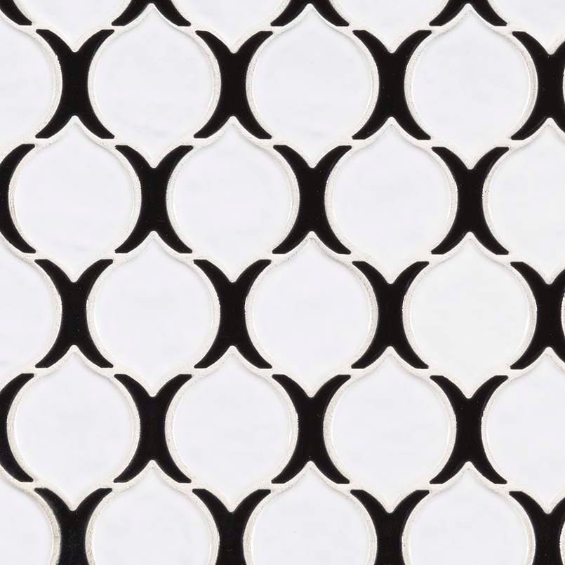 Tuxe Porcelain MSI Field Tiles 11" X 12" Teardrop Pattern MSI - Zicana Boutique - 1