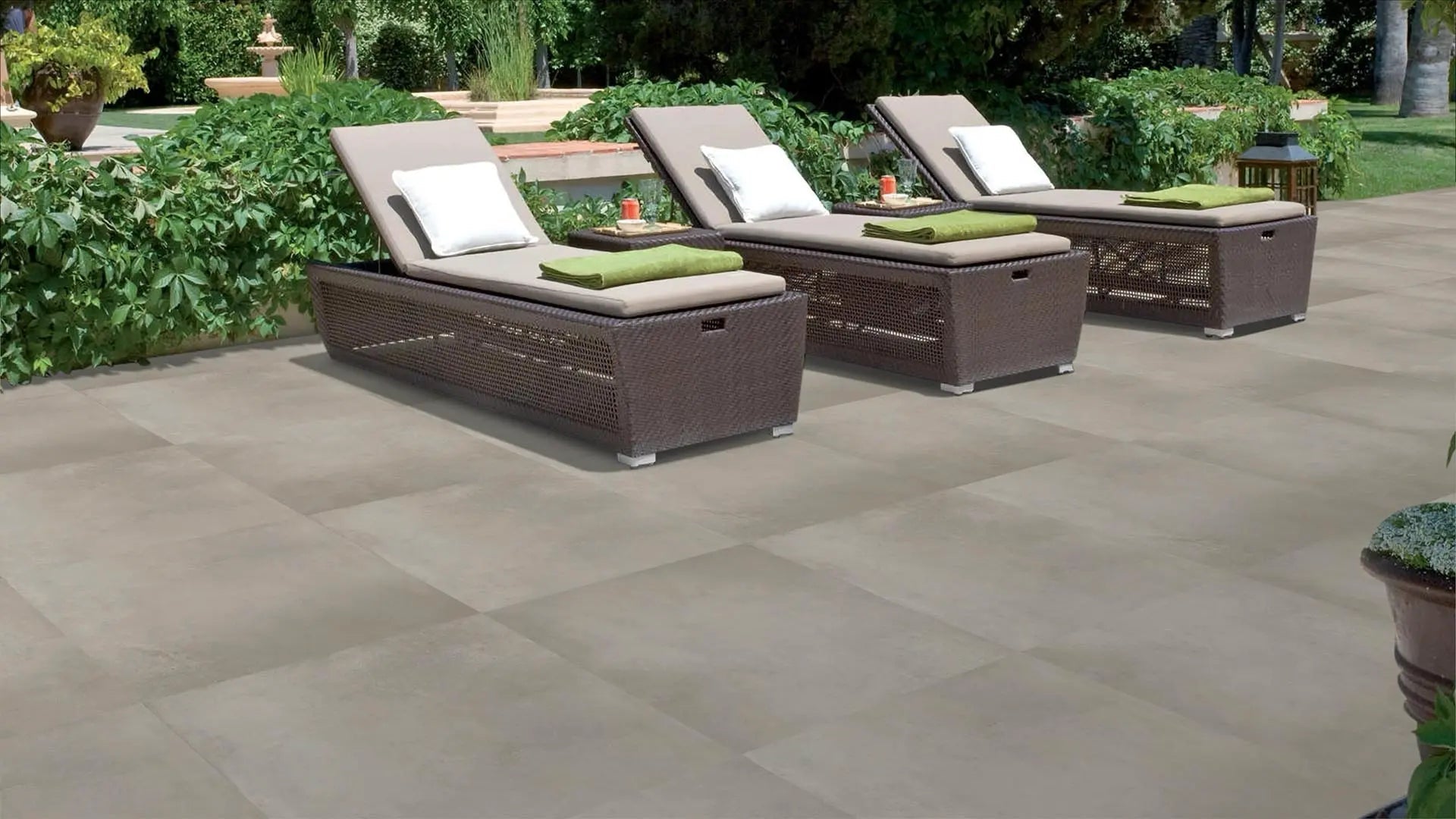 Ultra Solid Beige Raphael 24" x 24" Pavers Raphael Porcelain - Zicana Boutique - 2