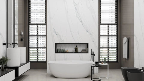 Unique Calacatta Blue PentalQuartz Architectural Surfaces - Zicana Boutique - 4