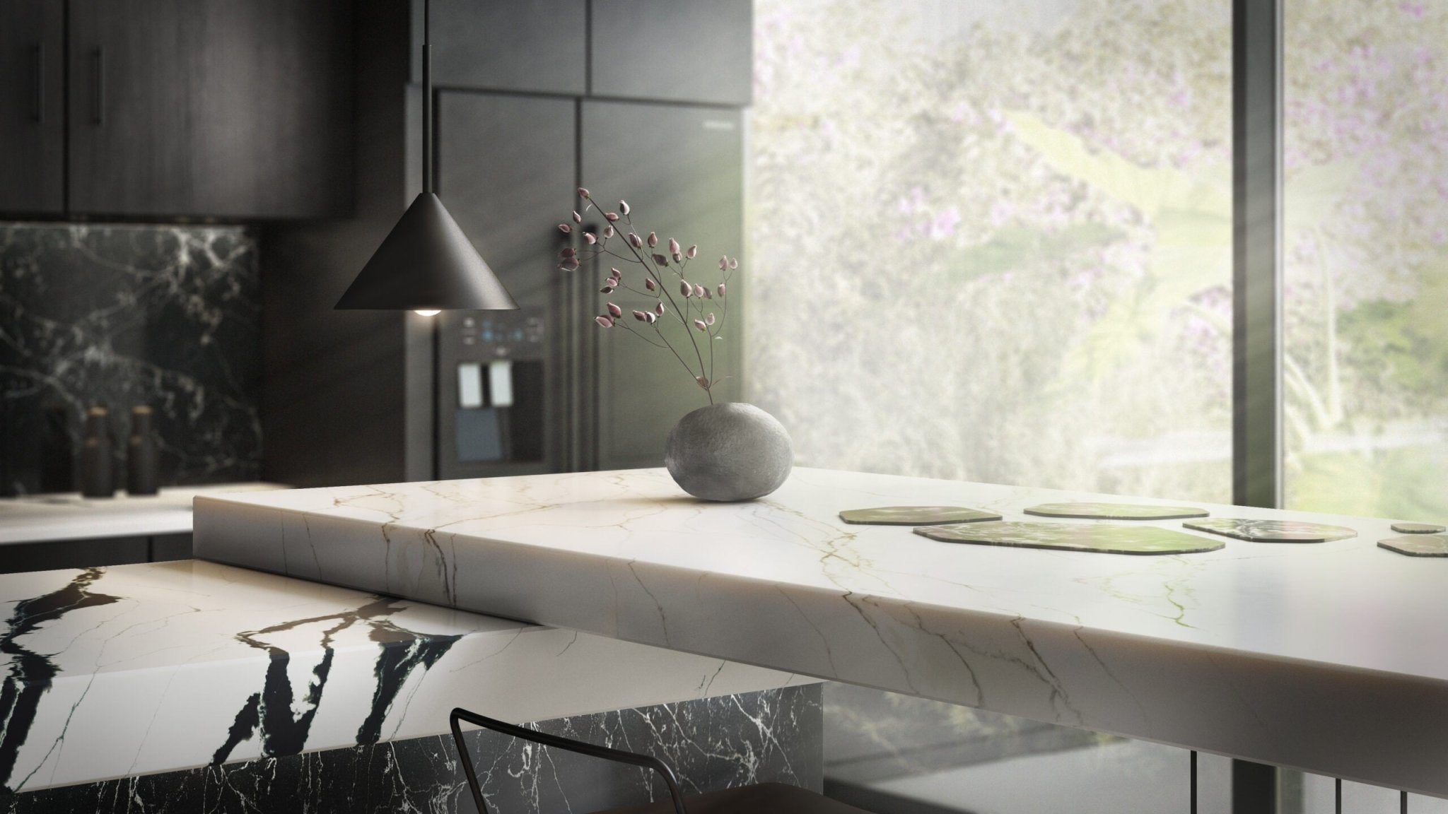 Unique Calacatta Gold Compac Compac - Zicana Boutique - 3