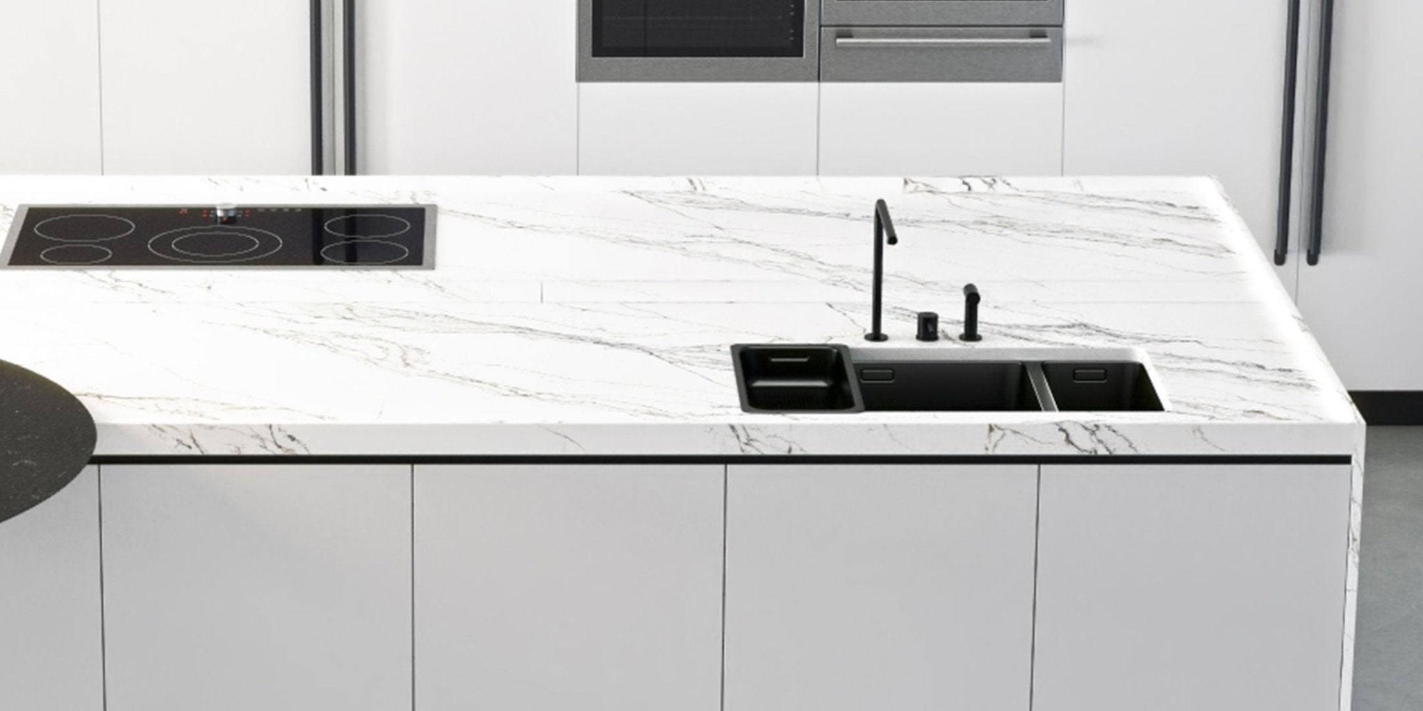 Unique Calacatta Macchia Vecchia Compac Compac - Zicana Boutique - 3