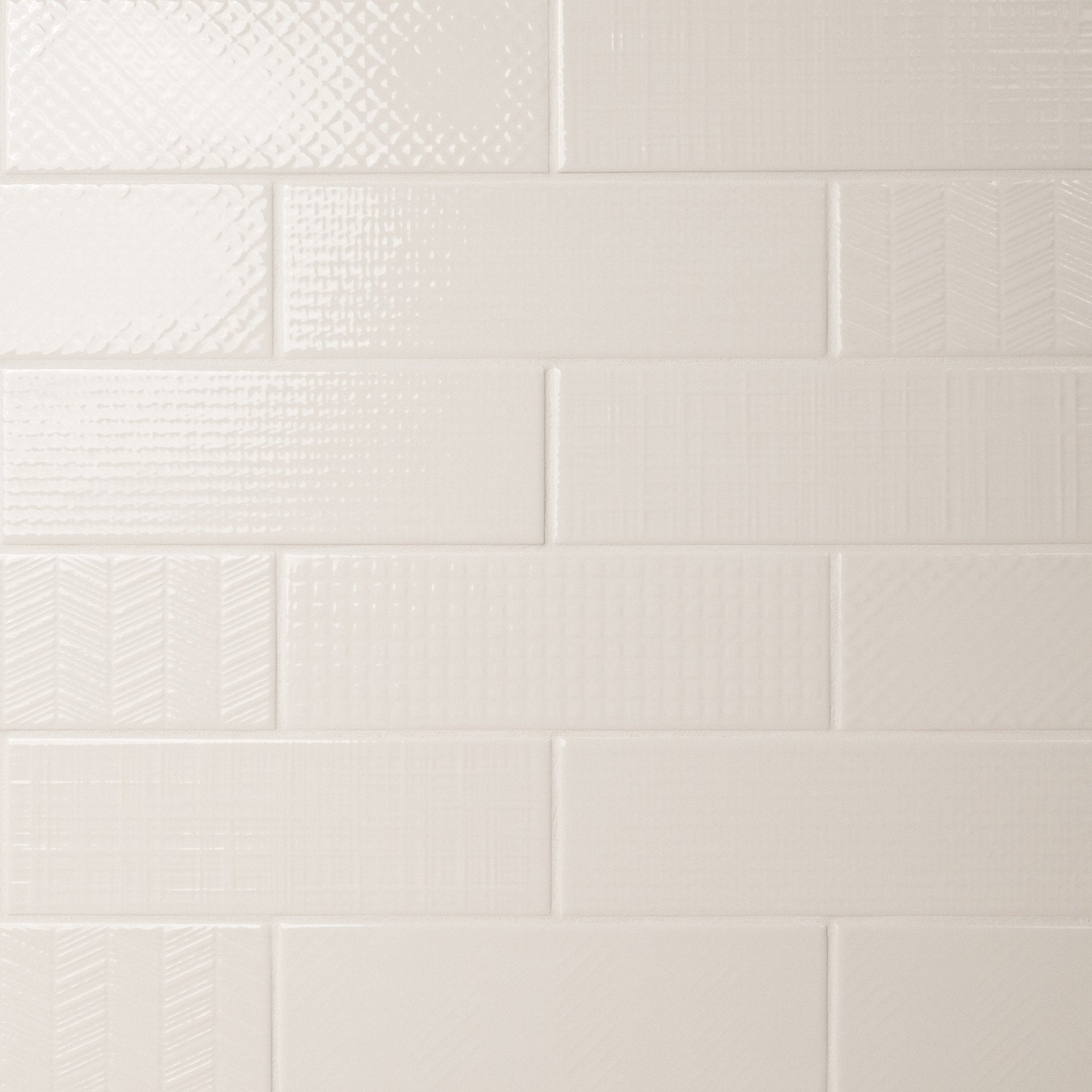 Urbano Crema 3D Mix Ceramic MSI Field Tiles 4" X 12" MSI - Zicana Boutique - 4