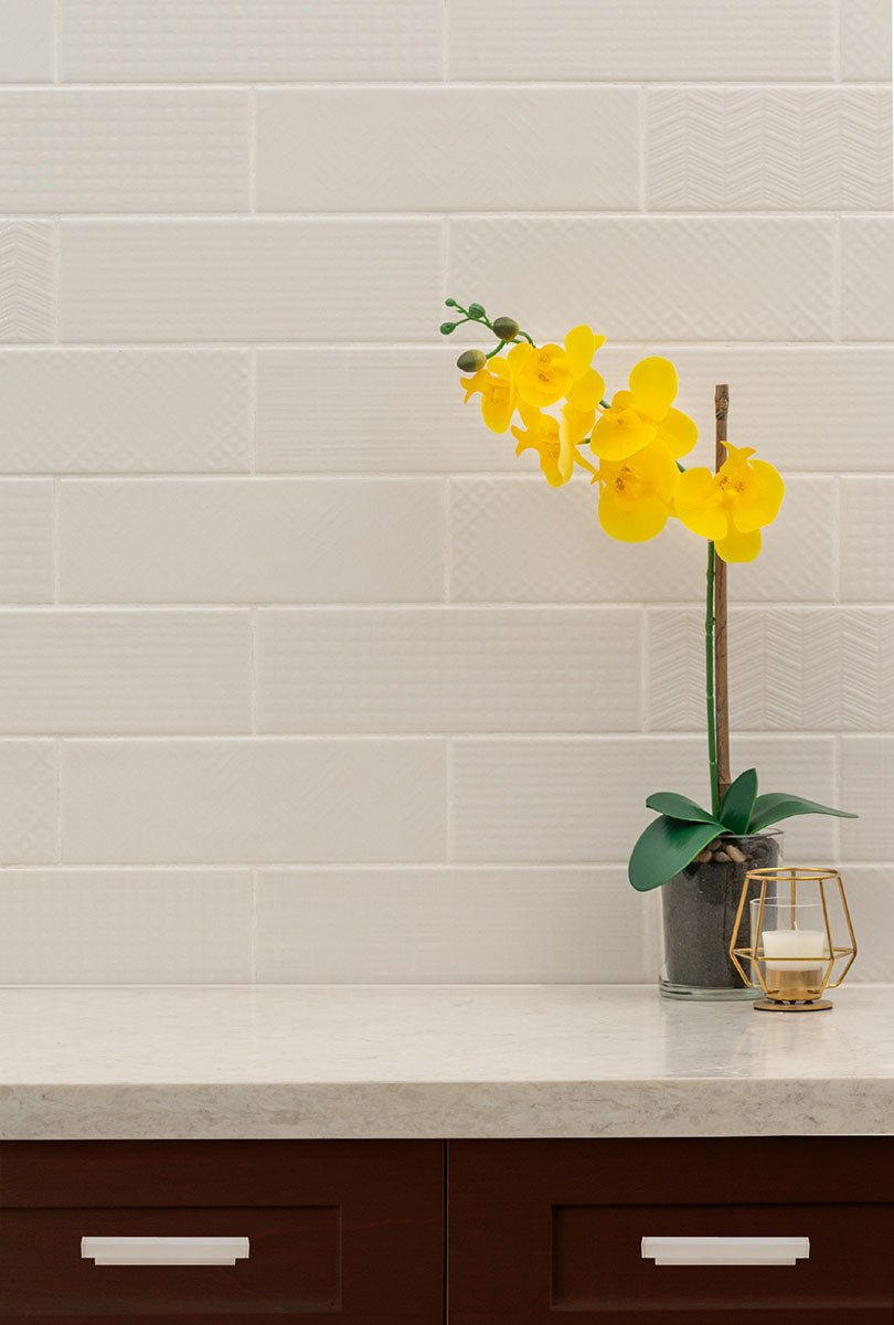 Urbano Crema 3D Mix Ceramic MSI Field Tiles 4" X 12" MSI - Zicana Boutique - 6
