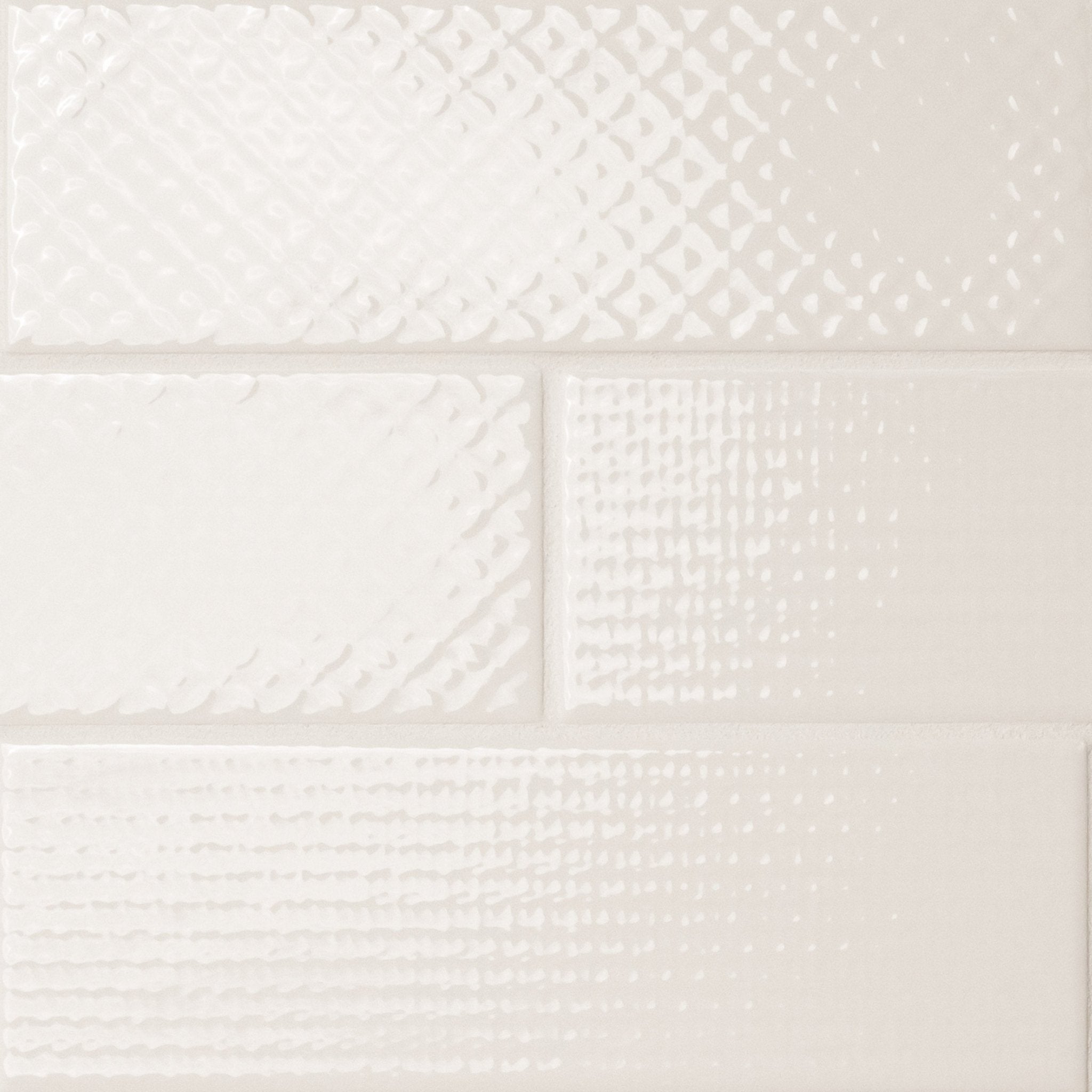 Urbano Crema 3D Mix Ceramic MSI Field Tiles 4" X 12" MSI - Zicana Boutique - 1