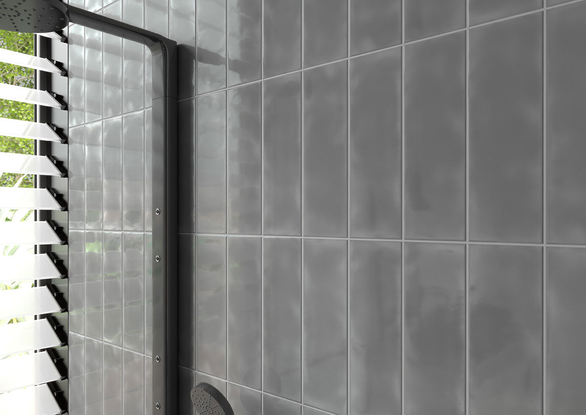 Urbano Graphite Ceramic MSI Field Tiles 4" X 12" MSI - Zicana Boutique - 5