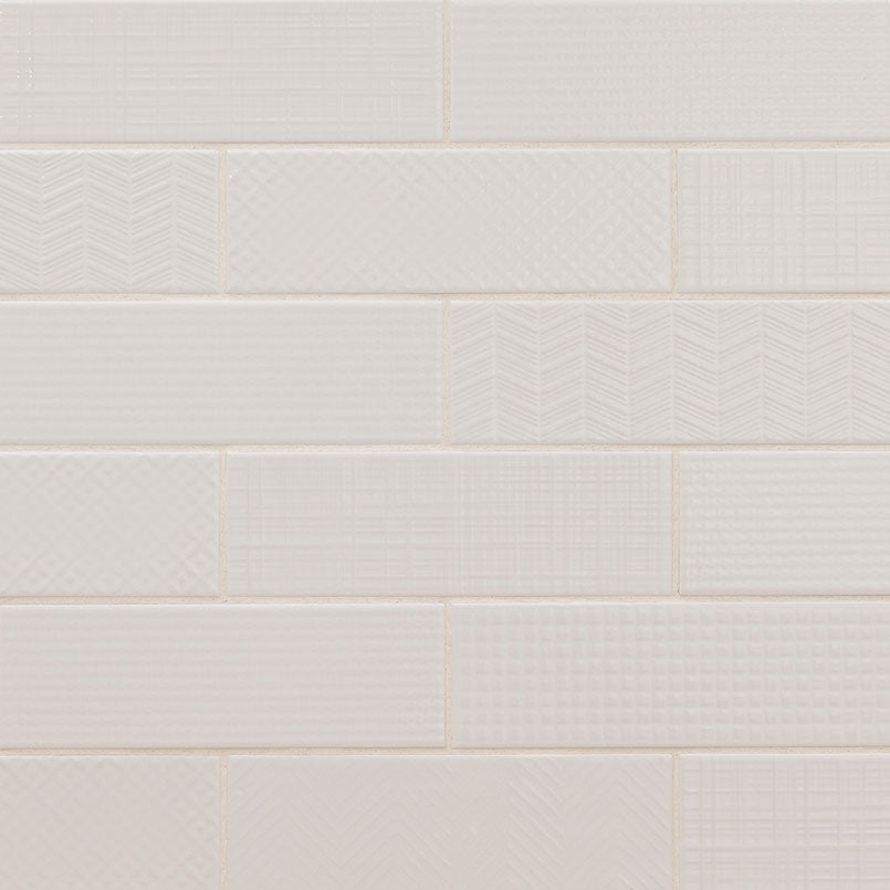 Urbano Pure 3D Mix Ceramic MSI Field Tiles 4" X 12" MSI - Zicana Boutique - 4