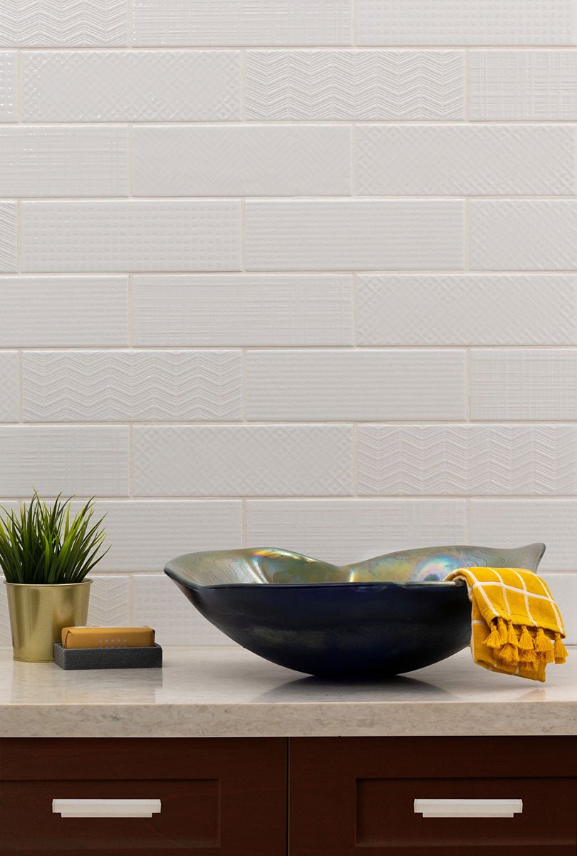 Urbano Pure 3D Mix Ceramic MSI Field Tiles 4" X 12" MSI - Zicana Boutique - 5