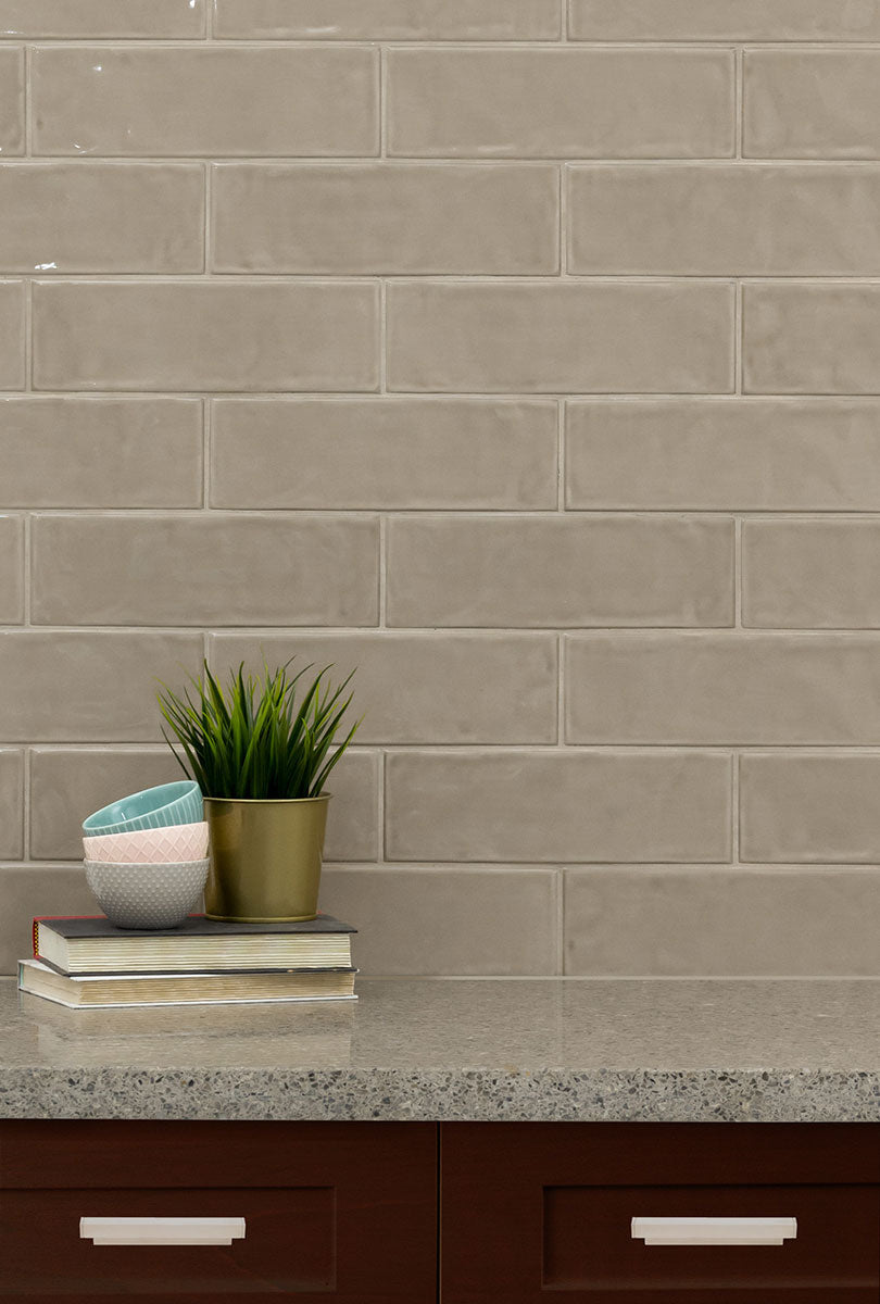 Urbano Warm Concrete Ceramic MSI Field Tiles 4" X 12" MSI - Zicana Boutique - 7