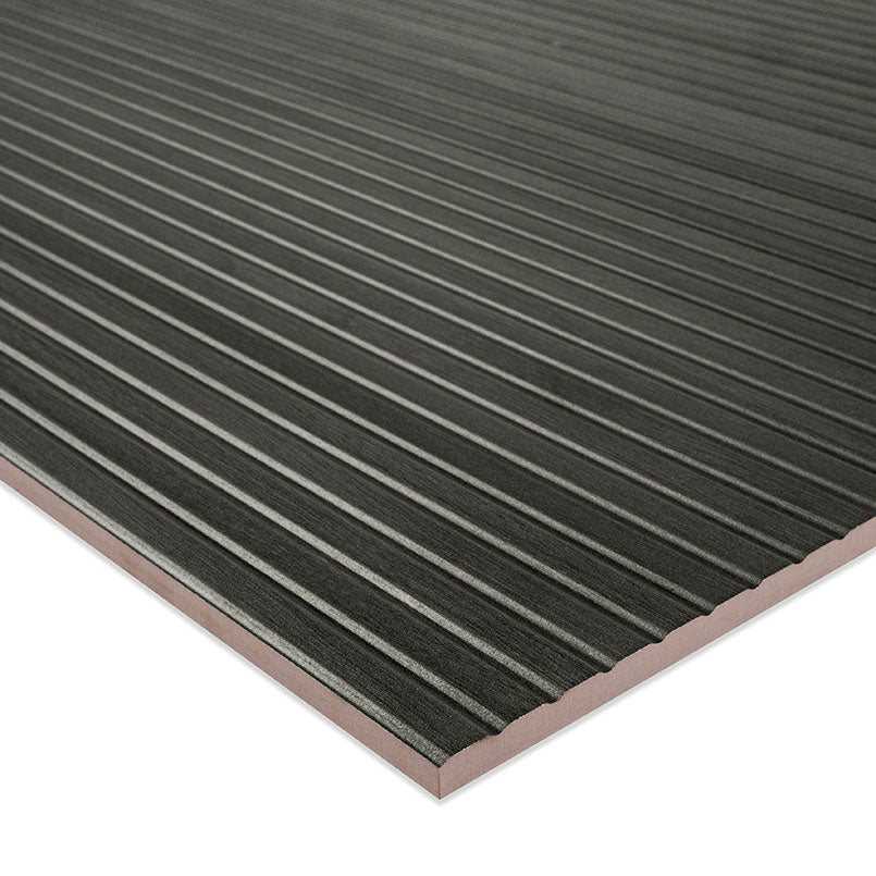 Urbanslat Carbon Ceramic MSI Field Tiles 16" X 48" Fluted MSI - Zicana Boutique - 3