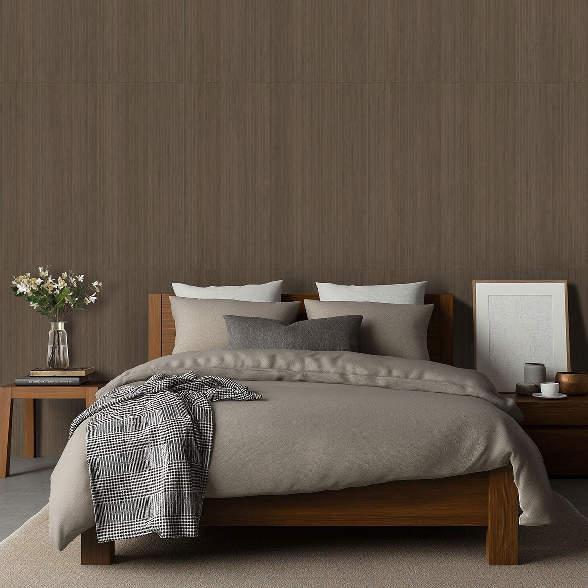 Urbanslat Tawny Ceramic MSI Field Tiles 16" X 48" Fluted MSI - Zicana Boutique - 11